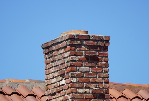 Brick and Mortar Chimney